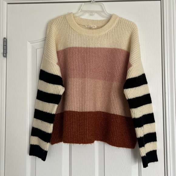 Truly Madly Deeply Caroline Stripe Sweater Urban Outfitters Small - Picture 1 of 5